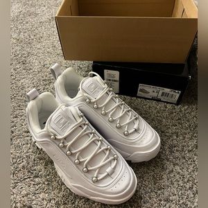 Fila Disruptor Zero Pearl White
